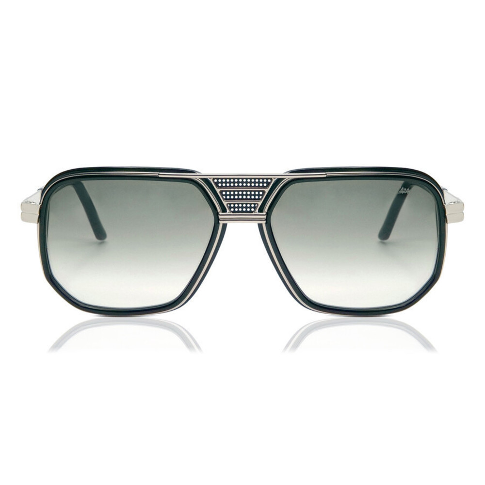 Cazal 666 sunglasses 002 Black Silver 61mm Unisex